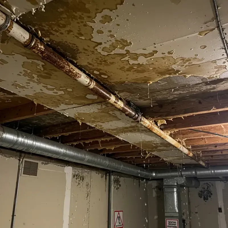 Ceiling Water Damage Repair in Westville, IL